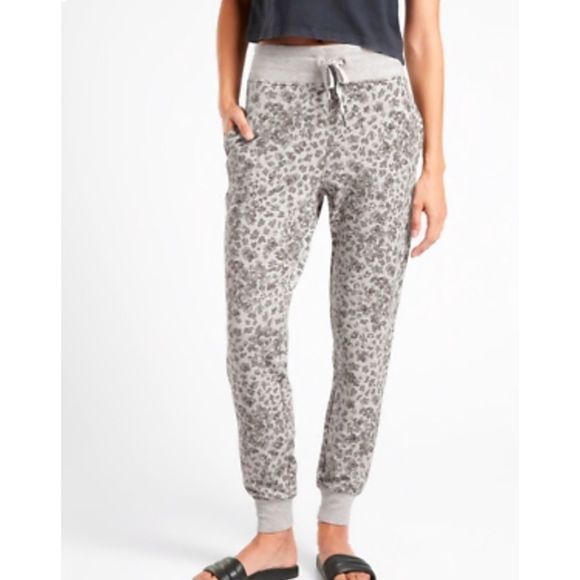 Athleta Pants & Jumpsuits Athleta Leopard Print Jogger Poshmark